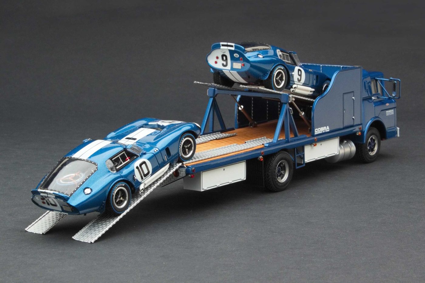Shelby Transporter | To LAX en route to Le Mans with Cobra Daytona Coupe | Guardsman Blue - Image 2