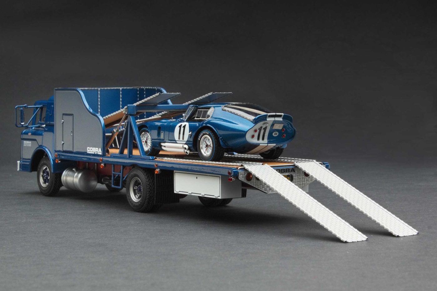 Shelby Transporter | To LAX en route to Le Mans with Cobra Daytona Coupe | Guardsman Blue - Image 4