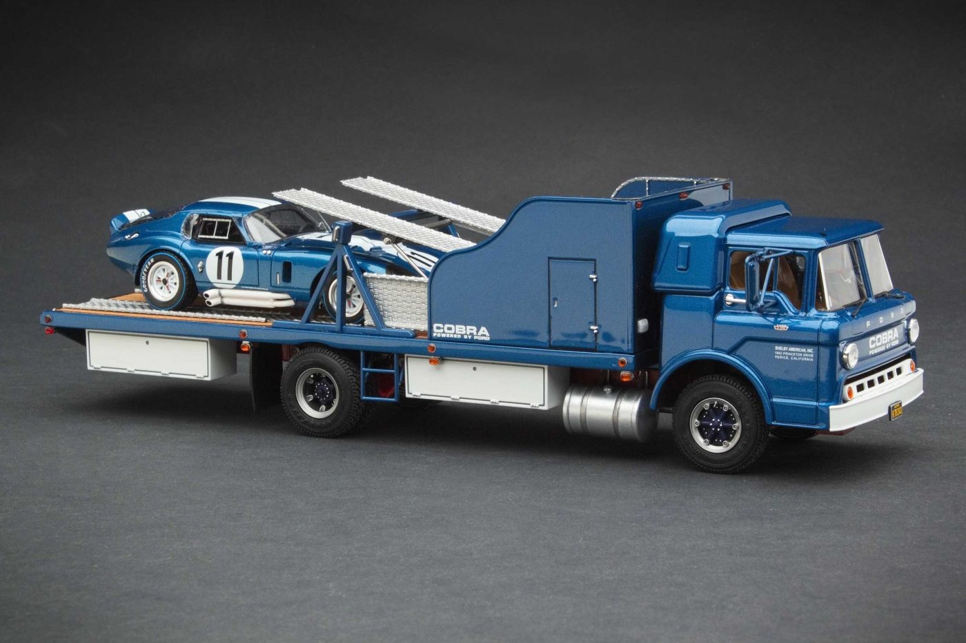 Shelby Transporter | To LAX en route to Le Mans with Cobra Daytona Coupe | Guardsman Blue - Image 2