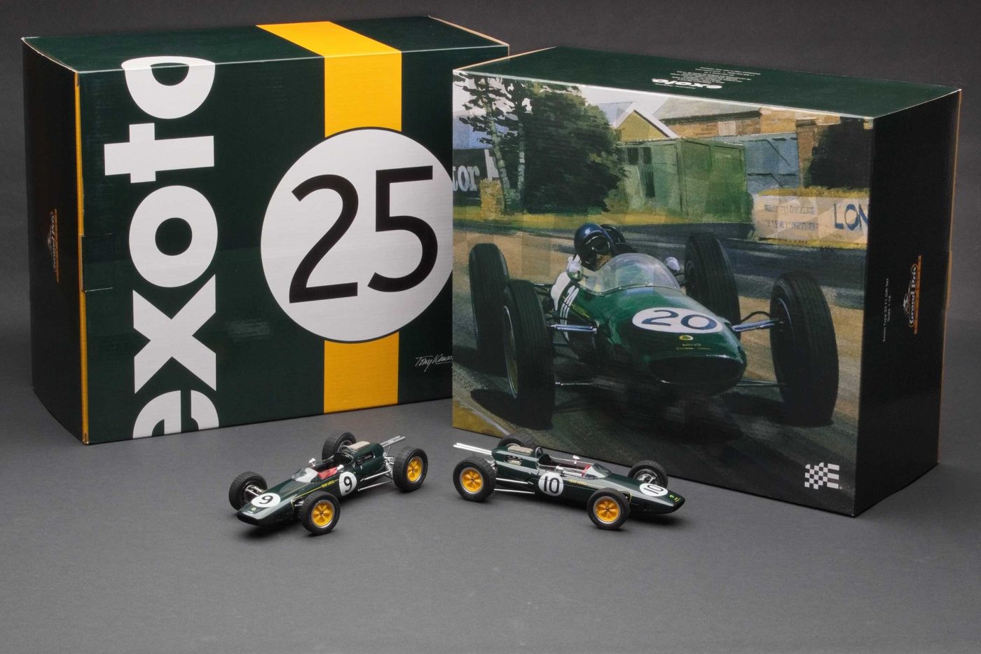 1963 Monaco Grand Prix Gift Set driven by Jim Clark, Trevor Taylor - Image 3