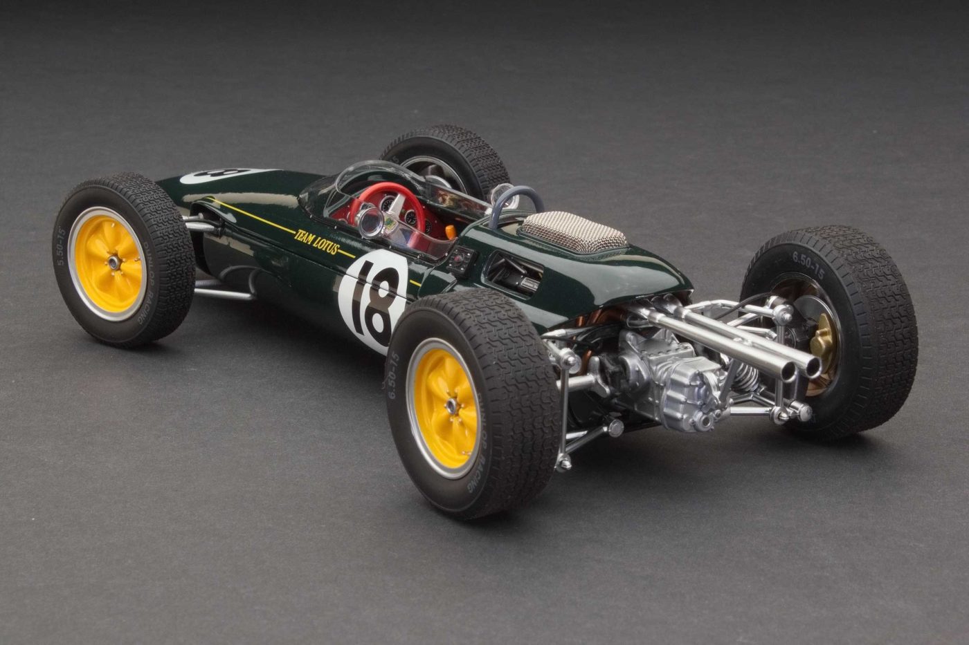 Pole & Winner, 1963 Grand Prix of France driven by Jim Clark - Image 2