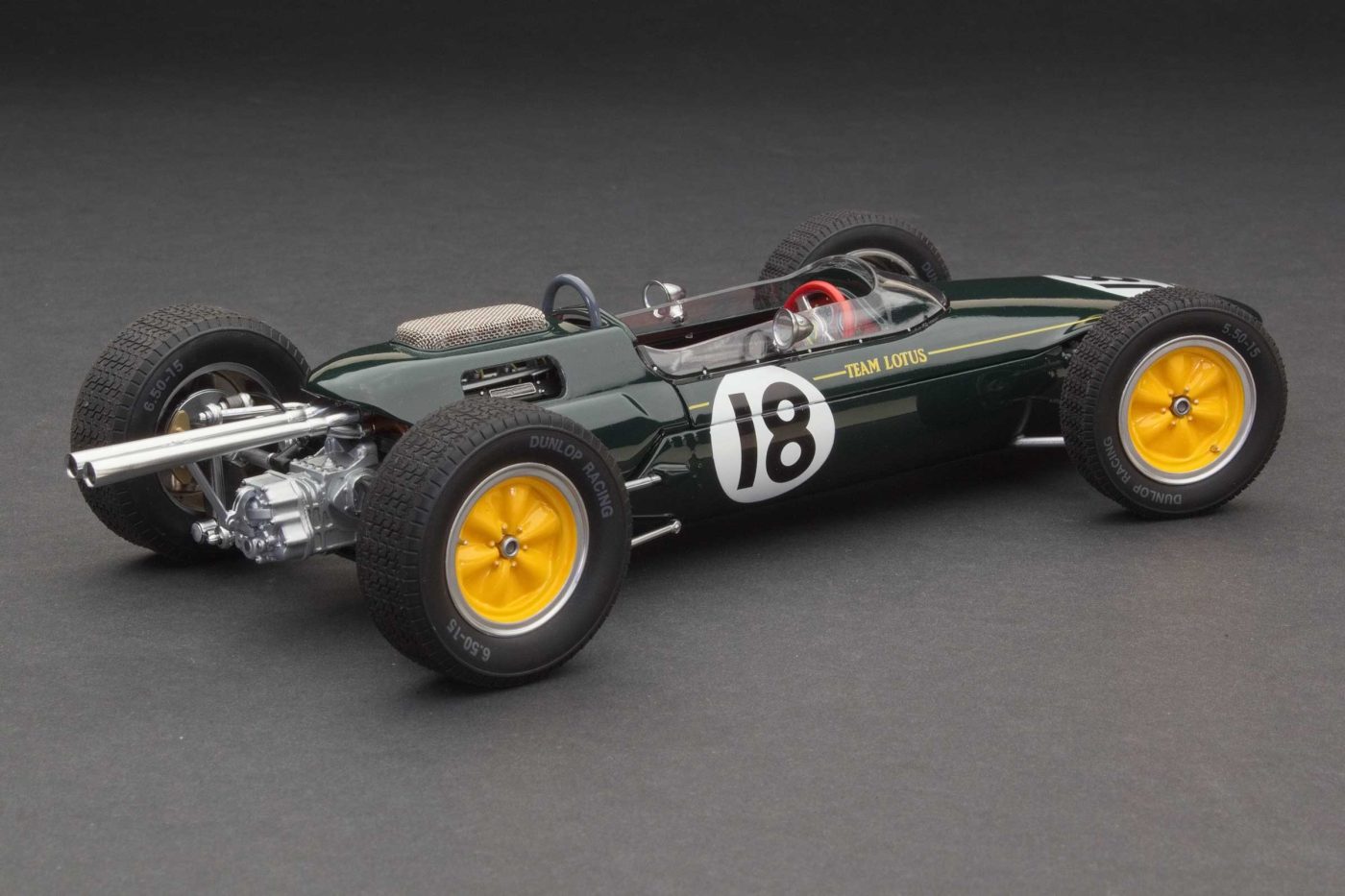 Pole & Winner, 1963 Grand Prix of France driven by Jim Clark - Image 3