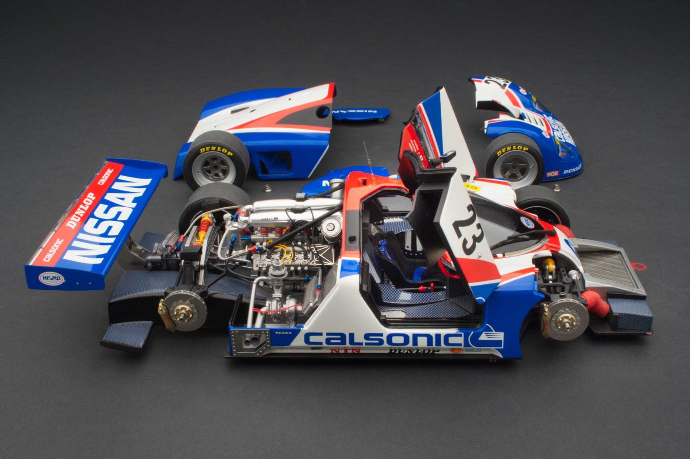 1989 Le Mans 24 Hours | Masahiro Hasemi, Kazuyoshi Hoshino, Toshio Suzuki | Works Nissan "Calsonic" - Image 3